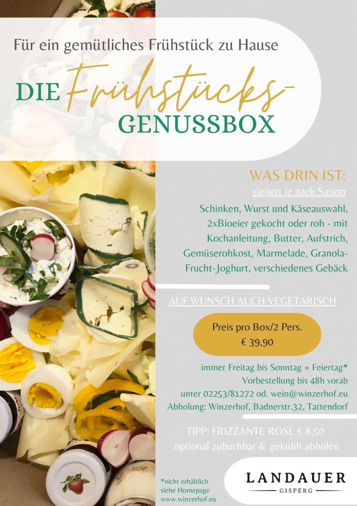 Frühstücksgenussbox